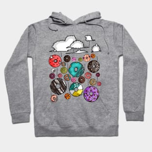 raining donut Hoodie